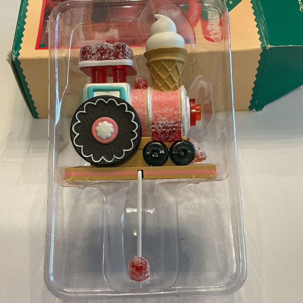 Vintage Hallmark Stocking Hanger “Candy Express” 1987